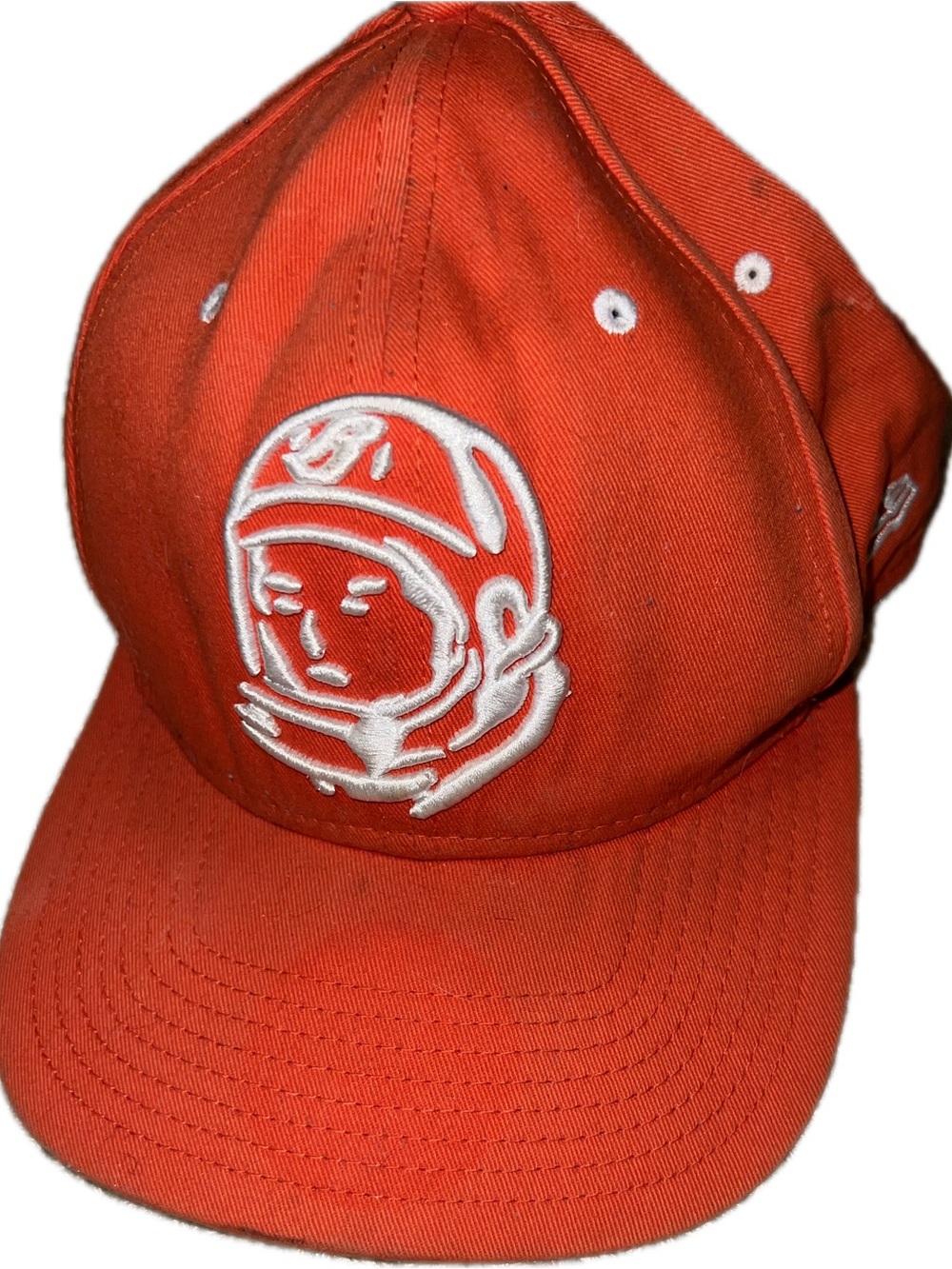 Billionaire Boys Club Orange Hat with White Astronaut Logo